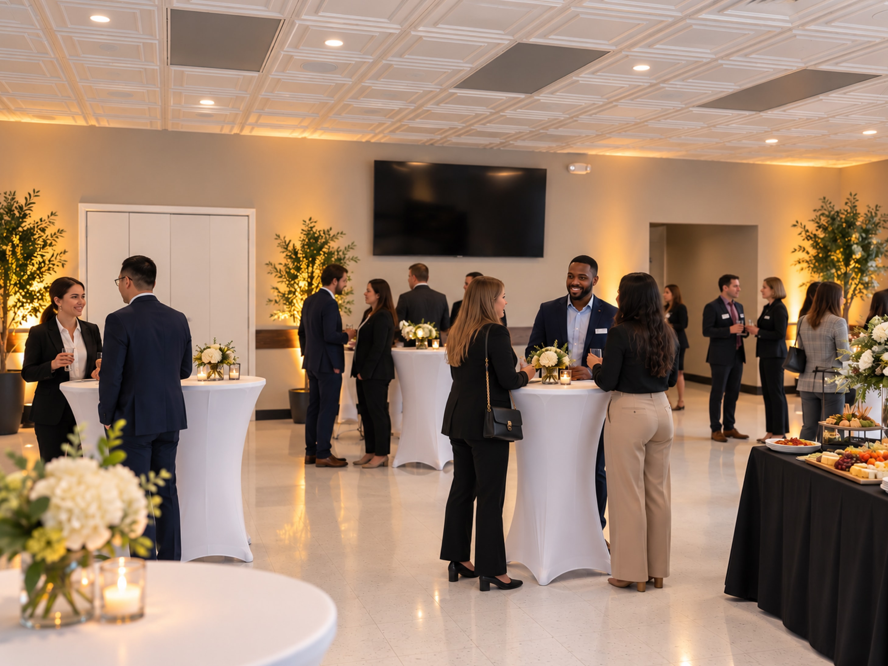 Elegant event setup at The Sinclair Room